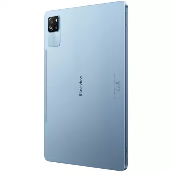 Blackview Tab 60 Pro SET LTE 10.1-calowy HD+IPS 800x1280 60Hz 8GB/128GB, Octa-core T606 1.6GHz Kamera przednia 5MP Tylna 8MP Bateria 7700mAh + Ładowarka Kabel USB Type-C Narzędzie SIM Folia Etui Pasywny rysik Mysz Klawiatura EN Android 15 Sunny Sky Blue