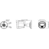 Hikvision DS-2CE16D0T-LPFS(2.8mm) 2MP IR Mini Bullet Camera, 4-in-1 Video Output, IP67