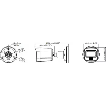 Hikvision DS-2CE16K0T-LPFS 3K 4-in-1 Bullet Camera z obiektywem 2.8mm i światłem białym