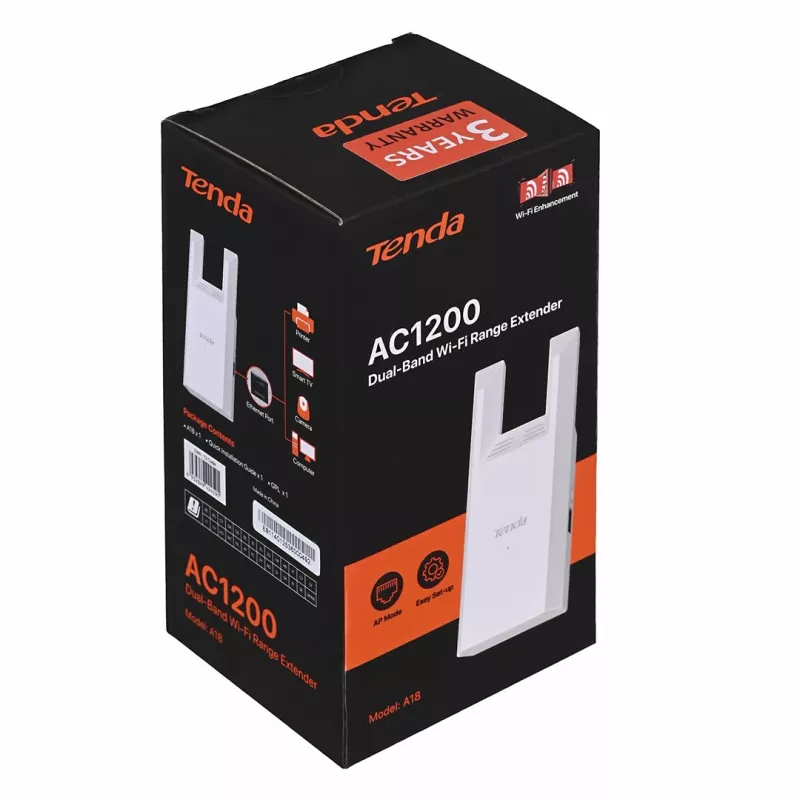 Tenda A18 AC1200 Dual Band Wi-Fi Repeater