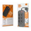 LDNIO SE6403 Listwa zasilająca 6 gniazd + 4 porty USB, kabel 2m, 2500W, biała
