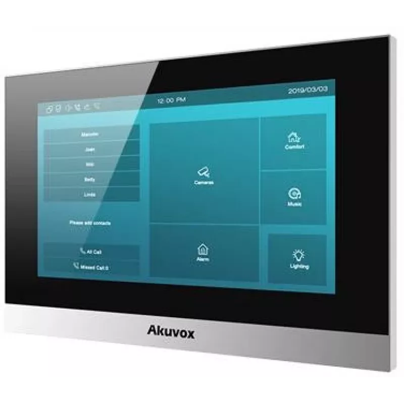 Akuvox C313W Silver 7-calowy dotykowy monitor wideodomofonu