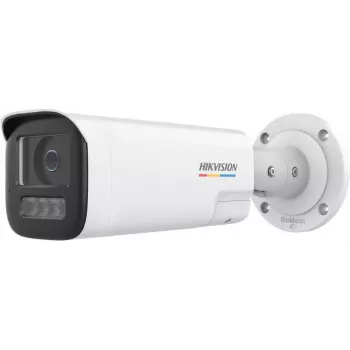 Hikvision DS-2CD1B47G3H-LIUF/SRB(2.8mm) 4MP ColorVu IP Camera z Białym Światłem, Wbudowanym Mikrofonem, MicroSD, PoE