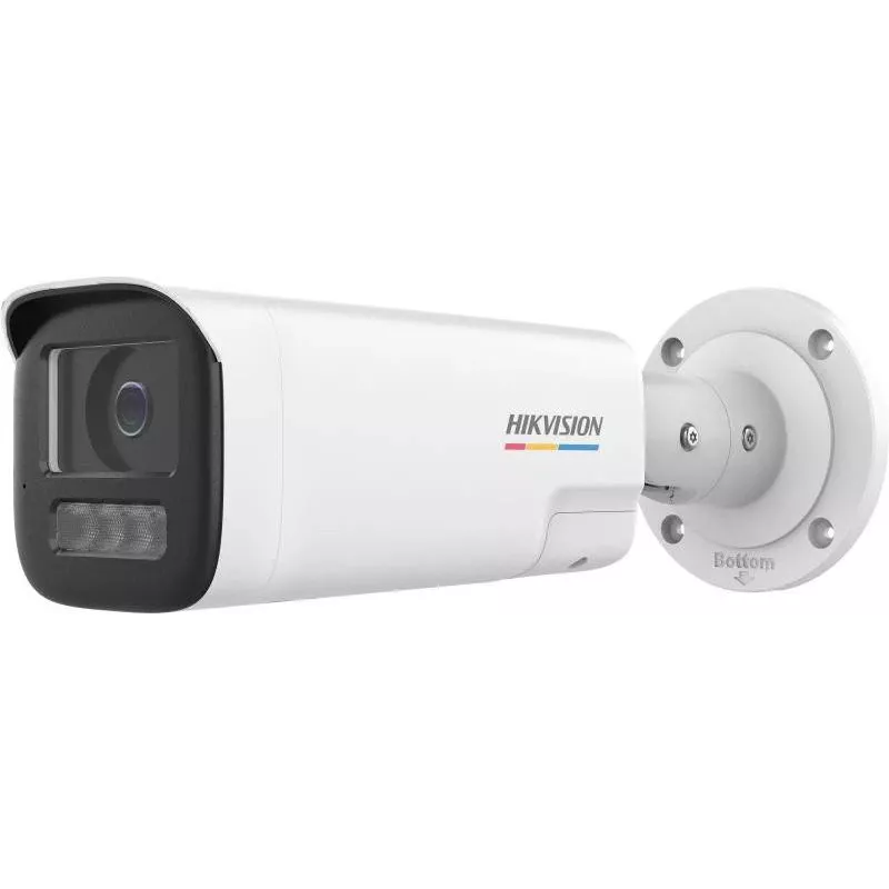 Hikvision DS-2CD1B47G3H-LIUF/SRB(2.8mm) 4MP ColorVu IP Camera z Białym Światłem, Wbudowanym Mikrofonem, MicroSD, PoE