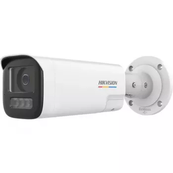 Hikvision DS-2CD1B47G3H-LIUF/SRB(2.8mm) 4MP ColorVu IP Camera z Białym Światłem, Wbudowanym Mikrofonem, MicroSD, PoE