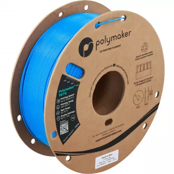 Polymaker PETG filament do drukarki 3D, 1,75 mm, 1 kg, Electric Blue (PB05012)
