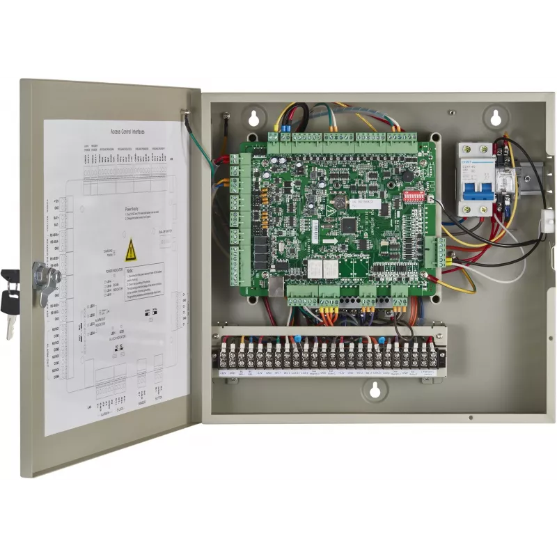 Kontroler dostępu Hikvision DS-K2602T, 2-drzwiowy, TCP/IP, RS-485, Wiegand