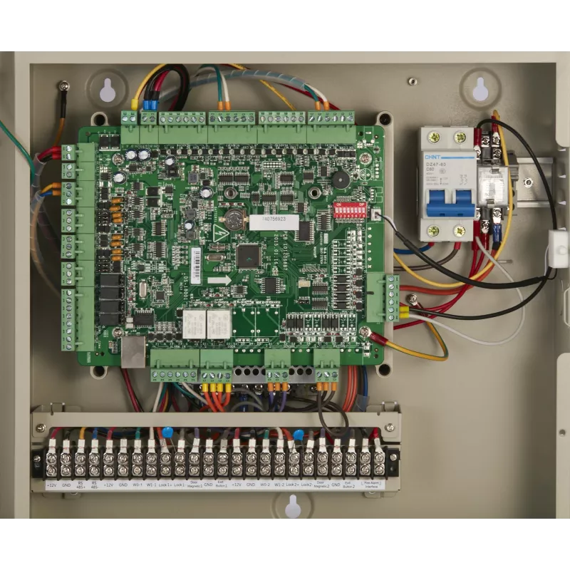 Kontroler dostępu Hikvision DS-K2602T, 2-drzwiowy, TCP/IP, RS-485, Wiegand