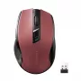 UGREEN MU006 Bezprzewodowa Mysz Optyczna 2.4GHz / Bluetooth 5.0 4000 DPI - Czerwona
