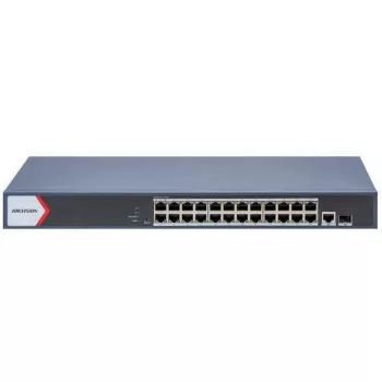 Hikvision DS-3E1526P-EI/M 26-Port Gigabit PoE+ Managed Switch z 24 portami PoE i 2 gniazdami SFP