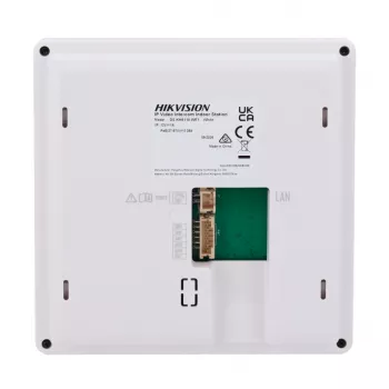 Hikvision DS-KH6110-WE1 4.3 cala Stacja wewnętrzna, 480x272, PoE, WiFi, 4 przyciski programowalne, Ekran dotykowy, Biały