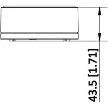 Hikvision DS-1280ZJ-S-Y(O-STD) Puszka montażowa / Adapter mocujący - Biały