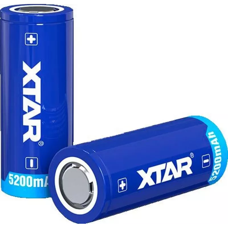 Akumulator XTAR 26650 3.7V 5200mAh chroniony Li-Ion (Button Top)