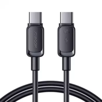 Joyroom USB-C do USB-C szybki kabel ładujący S-CC100A141B 120cm 60W 5A Czarny