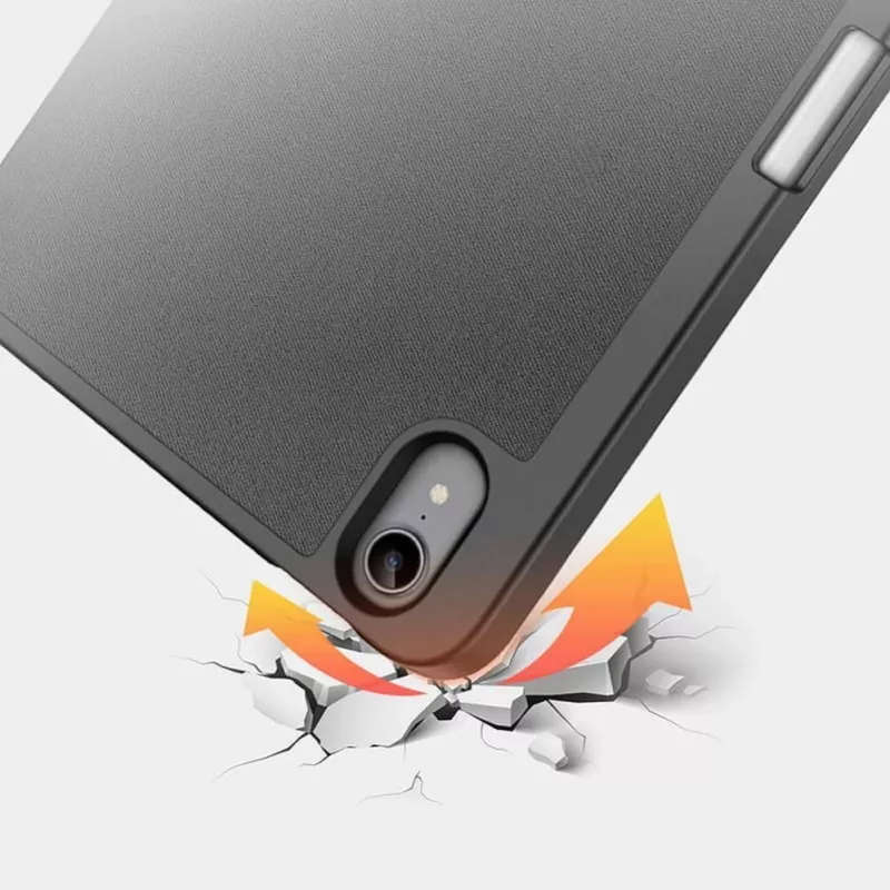 Dux Ducis Domo Foldable Case with Pencil Storage for iPad Mini 7/6, Black