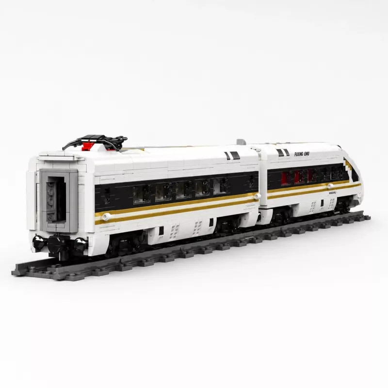 MOULD KING 12015 Fuxing EMU High-Speed Train Building Set - 2117 elementów