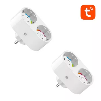 Gosund SP211 Podwójna inteligentna wtyczka WiFi (2 szt.) 3500W Tuya