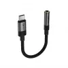Acefast USB-C na 3.5mm J12 Adapter Audio Czarny
