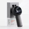 JISULIFE Handheld Fan 4 Czarny - Przenośny, ładowany przez USB mini wentylator z 3 prędkościami, składana konstrukcja