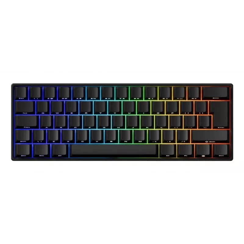 Klawiatura mechaniczna Akko FUN60 PRO USB-C Czarna 61 klawiszy