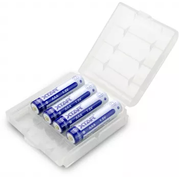 XTAR AAA 1.5V 750mAh Akumulator Li-ion (4 szt.) z zabezpieczeniem