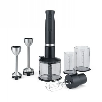 WILFA PROSTICK Blender ręczny Full-Pack 1000W Czarny/Stal nierdzewna