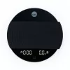 WILFA UNIFORM COFFEE SCALE - Cyfrowa waga do kawy z timerem, Bluetooth, udźwig 2000g, dokładność 0,1g, czarna