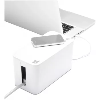 Bluelounge CableBox Mini Biały Skrzynka do Zarządzania Kablami