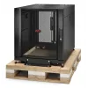 APC NetShelter SX 12U Server Rack Enclosure 600mm x 900mm z bokami, czarny, opakowanie zabezpieczające