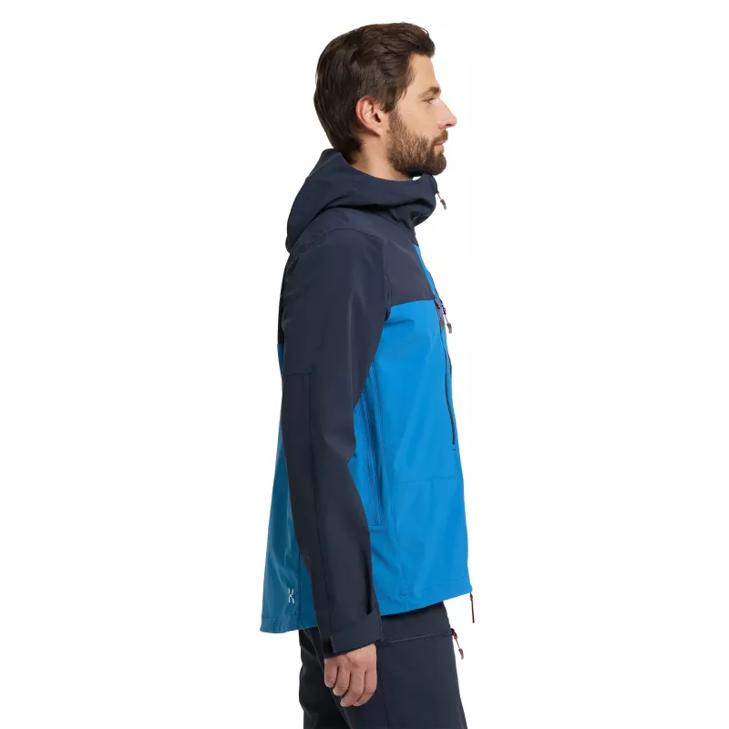 Kurtka Softshell Haglöfs Roc Sight - Nordic Blue