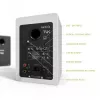 KANTO AUDIO TUKMW-FG Premium Powered Speaker z wyjściem słuchawkowym, USB DAC, dedykowanym przedwzmacniaczem gramofonowym, Bluetooth, biały mat (w tym przewody zasilające typu F i G)