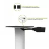 Kanto Audio 26 Universal Bookshelf Speaker Stands - White (Pair)