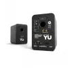 KANTO AUDIO YU-CG Aktywne głośniki podstawkowe z Bluetooth i wejściem RCA - Czarny winyl (z przewodami zasilającymi Typ C i G)