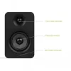 KANTO AUDIO YUP4 Pasywne Głośniki Półkowe - Czarny (Para)