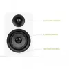 KANTO AUDIO YUP4W Pasywne głośniki podstawkowe, para - biały