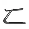 Kanto Audio Elevated Desktop Speaker Stands for Small Speakers - Black (Pair)