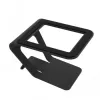 Kanto Audio Elevated Desktop Speaker Stands for Small Speakers - Black (Pair)