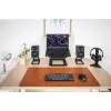 KANTO AUDIO 100W Powered Reference Desktop Speakers z Bluetooth - Czarny, Para (z kablem zasilającym Type C)