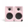 KANTO AUDIO 100W Powered Reference Desktop Speakers z Bluetooth - Różowy, Para (z kablem zasilającym Type C)