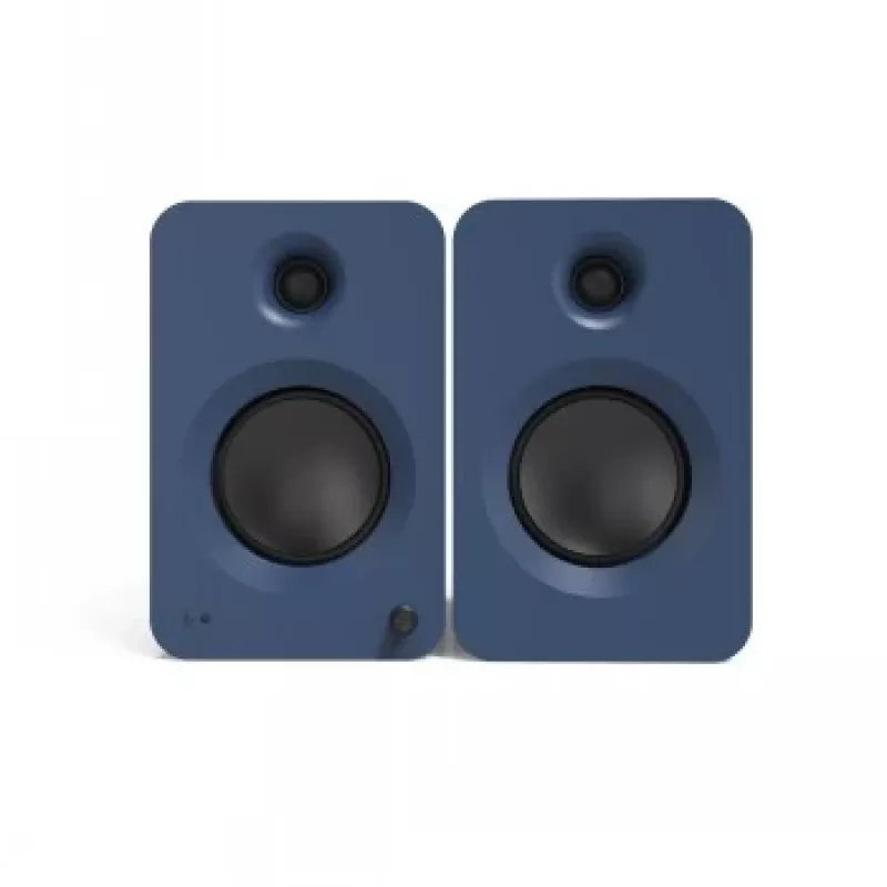 KANTO AUDIO 200W Aktywne głośniki podstawkowe z HDMI ARC, USB-C i Bluetooth 5.3 - Matowy niebieski, para (z kablem zasilającym Type C)