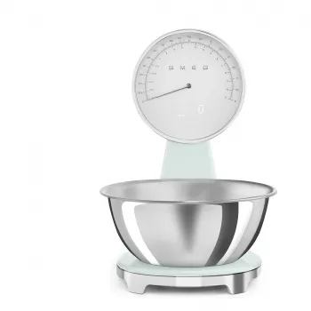 SMEG Analog and Digital Kitchen Scale Pastel Green KSF01PGWW