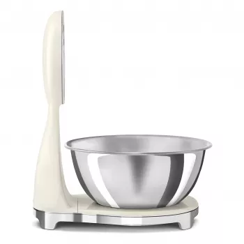 SMEG Analogowa i Cyfrowa Waga Kuchenna Kolor Kremowy KSF01CRWW