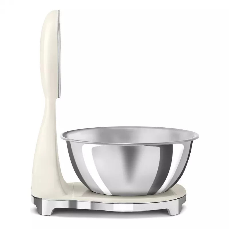 SMEG Analogowa i Cyfrowa Waga Kuchenna Kolor Kremowy KSF01CRWW