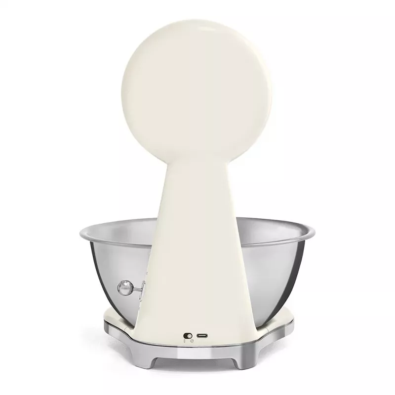 SMEG Analogowa i Cyfrowa Waga Kuchenna Kolor Kremowy KSF01CRWW