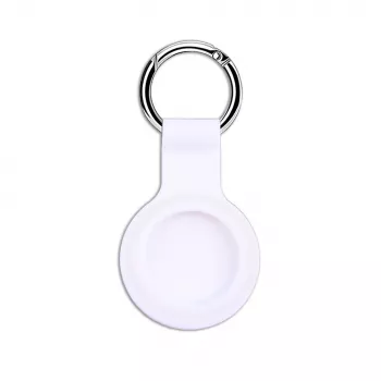 CELLY AIRCASETAG - Silikonowe etui na AirTag - Biały