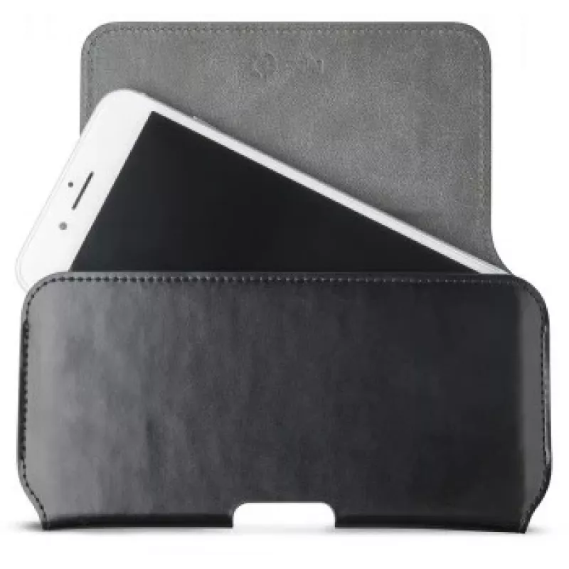 CELLY BELTPRO CASE XL Black - Uniwersalne etui na pasek do smartfona
