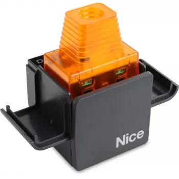 NICE ELAC LED Lampa Mrugająca z Wbudowaną Anteną 90-230V Pomarańczowa