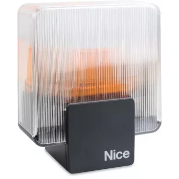 NICE ELAC LED Lampa Mrugająca z Wbudowaną Anteną 90-230V Pomarańczowa