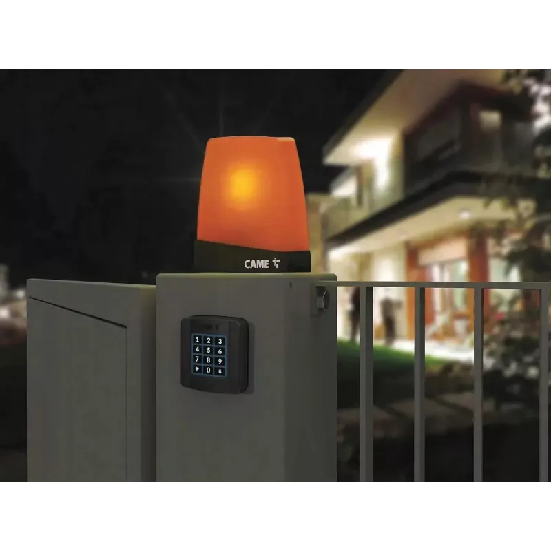 CAME KRX1FXSO LED Mrugające Światło Ostrzegawcze Pomarańczowe 24/230V (806LA-0010)