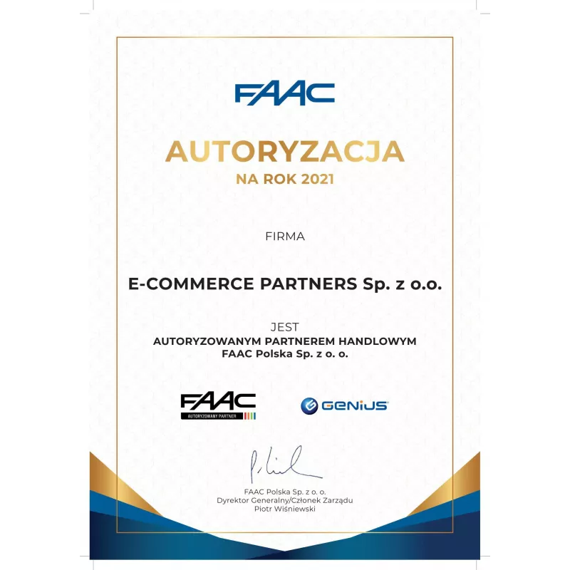 Pilot zdalnego sterowania FAAC XT4 433 RC